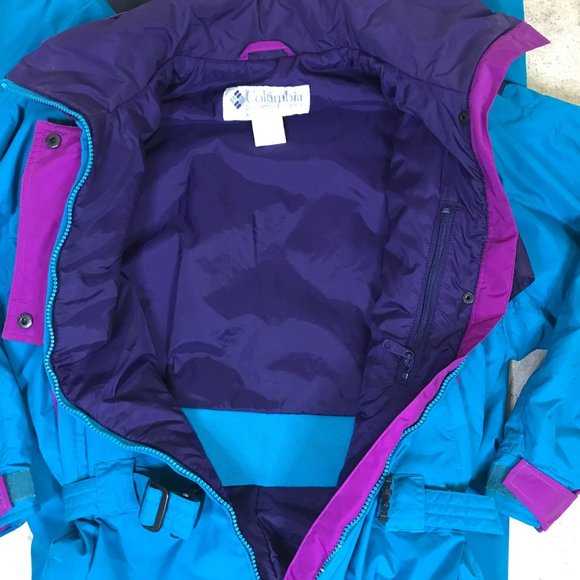 Vintage Y2K COLUMBIA Womens Snow Ski Suit Medium Retro 90's Apres Ski Snowboard - Picture 5 of 10